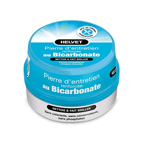 Henson - Piedra de Mantenimiento Blanca de bicarbonato, 400 g