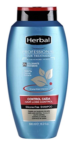 Herbal Professional Treatment Hair Loss Control Champú - 500 ml