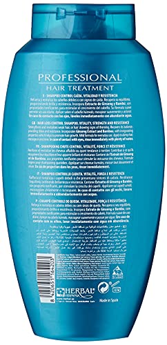 Herbal Professional Treatment Hair Loss Control Champú - 500 ml - [paquete de 3]