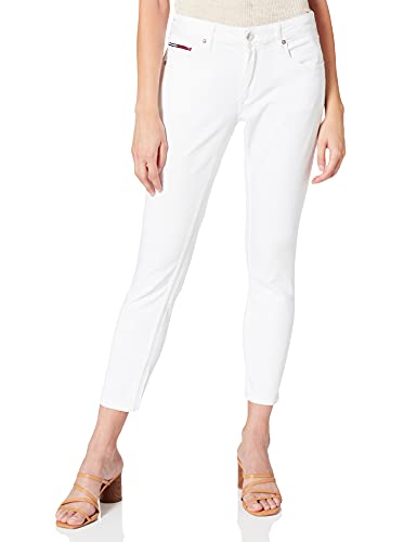 Hilfiger Denim Mujer LOW RISE SKINNY SOPHIE 7/8 SNWH Skinny Jeans, Azul (Snow White Stretch 911), W33/L34