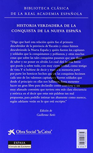 Historia verdadera de la conquista de la Nueva España (F. COLECCION)