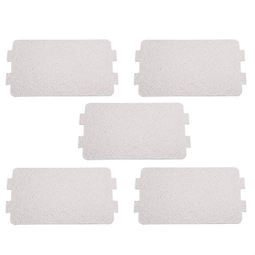 hoja de mica, Hoja de mica 5 Unids Set Horno de Microondas Placa de Mica Reparación de Piezas Repuesto Accesorio para hogar cocina oficina comedor 116x64 mm/4.6x2.5 pulgadas