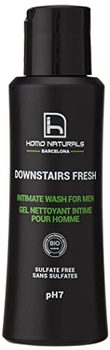 Homo Naturals Downstairs Fresh Gel Higiene Intima Hombre 120 ml 1 Unidad 120 ml