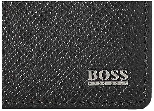 Hugo Boss Signature_6 CC, Accesorio de Viaje-Billetera para Hombre, Negro1, One Size