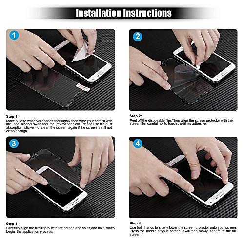 iGlobalmarket [Pack Ahorro - 3 Unidades] Protector de Pantalla Samsung Galaxy A7 2018 / J4 Plus / J6 Plus, Vidrio Templado, sin Burbujas, Alta Definicion, 9H Dureza, Resistente a Arañazos