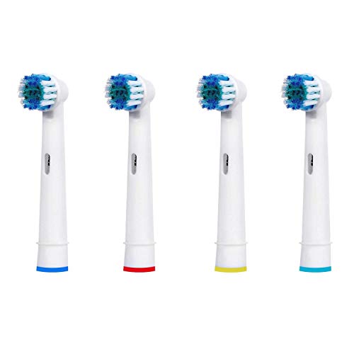 IM77R 4 Recambios Cepillo Electrico Compatible con Braun Oral b Vitaly Precision Clean, White Clean, Sensitive Clean,Proffesional Care, EB-17A / SB-17A / EB17-P (1 Kits x 4 Cepillos)