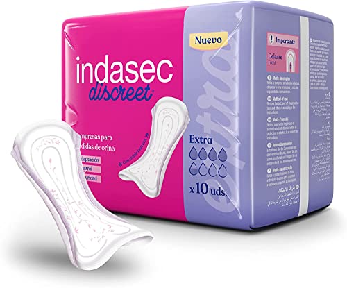 Indasec Discreet Extra, 10 unidades