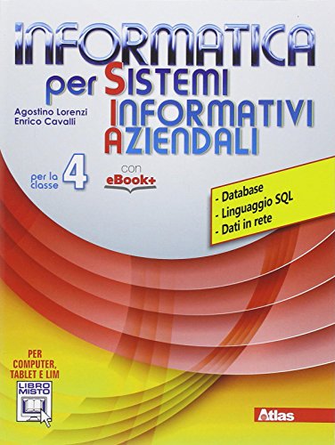 Informatica per sistemi informativi aziendali. Per la 4ª classe delle Scuole superiori. Con e-book. Con espansione online