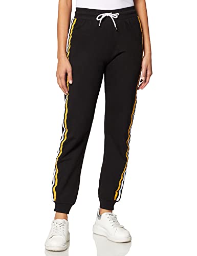 Inside 6sjmd04 Pantalones de Deporte, Negro (Black 1), W24/L28 (Talla del Fabricante: Small) para Mujer