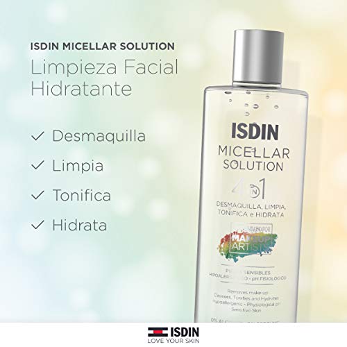 ISDIN Agua Micelar 4 en 1 - Pack 400 ml + 100 ml versión de viaje