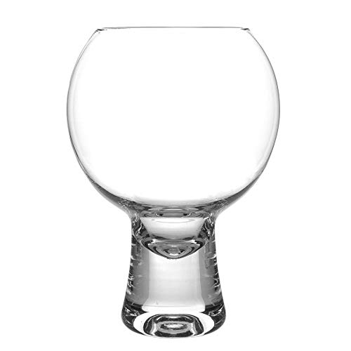 iStyle My Home 2 Piezas IKONIC Gin Vasos Set - Tallo Corto Globo español de Copa Balon Gin Tonic de Vidrio - 540ml