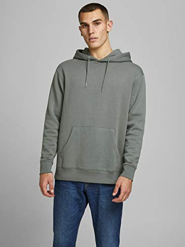 Jack & Jones JJESOFT Sweat Hood Noos Sudadera con Capucha, Sedona Sage, XXL para Hombre