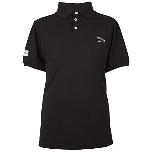 JAGUAR - Polo para Hombre con Logotipo de Leaper, Hombre, 50JDPM777BKF, Negro, X-Large