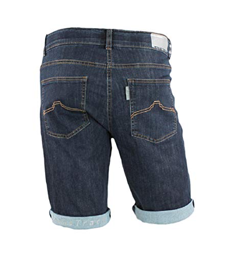 Jeanstrack Soho Pantalón Corto de Ciclismo Urbano, Unisex Adulto, Rinse, S