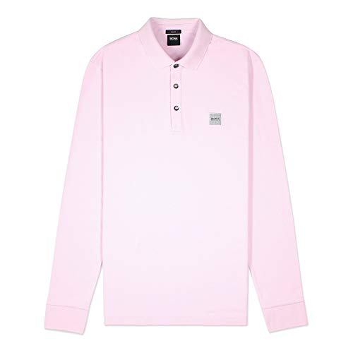 Jefe Naranja Hugo Passerby Polo Manga Larga Rosa Claro 50387465