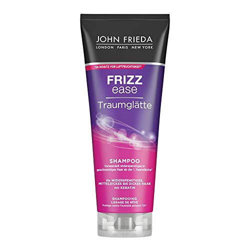 John Frieda Frizz Ease Dream Champú alisador 250 ml con queratina Tipo de cabello: rebelde medio a grueso