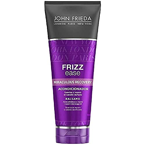 John Frieda Miraculous Recovery Acondicionador 250ml | Reparador | Hidratante | Pelo Seco y Dañado | Nutritivo