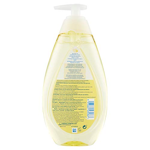 Johnson's Baby TopToToe Gel de Baño, Cuerpo y Cabeza, 500ml