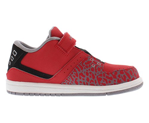 Jordan 1 Flight Low TD, Negro (rojo, negro, blanco y gris), 19.5 EU