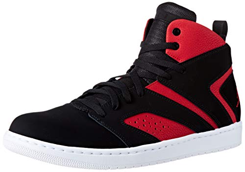 Jordan Flight Legend, Zapatillas de Deporte Hombre, Multicolor Black-Gym Red-006, 45.5 EU