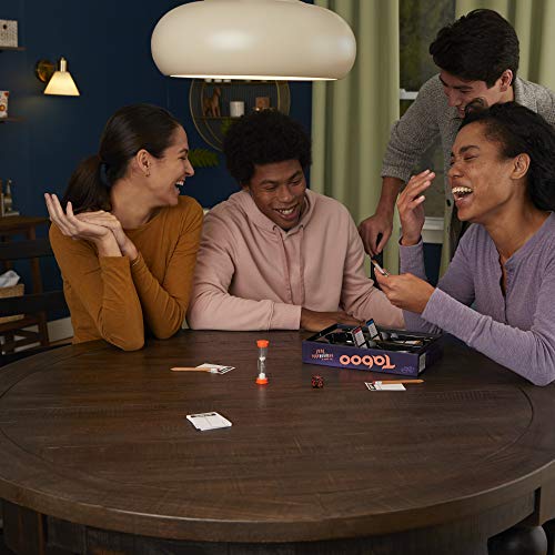 Juego de mesa Tabú, juego de adivinar para familias y niños a partir de 13 años, 4 o más jugadores