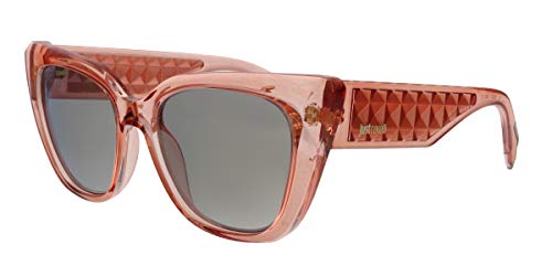 Just Cavalli JC782S-72C Gafas de Sol, Shiny Rose/Mirror Grey, 53 para Mujer