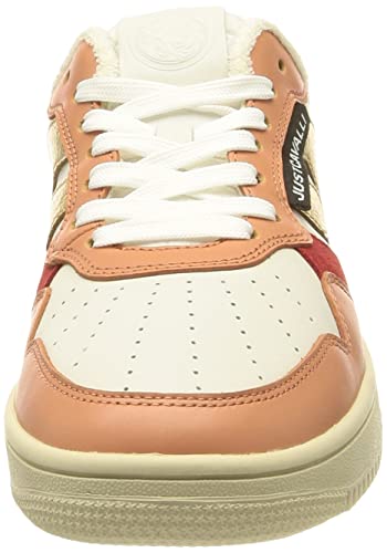 Just Cavalli Scarpa Just, Zapatos de construccin Mujer, 970 Tawny Rose White Red Gold, 38 EU