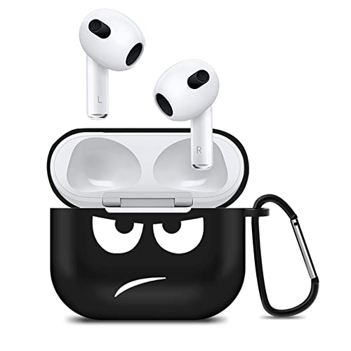 Jusy Compatible con AirPods Pro Funda Don't Touch Me Coole Aesthetic Case Carcasa con Llavero Lindo Resistente a Golpes AirPods Pro Accesorios Regalo para Hombres Niños