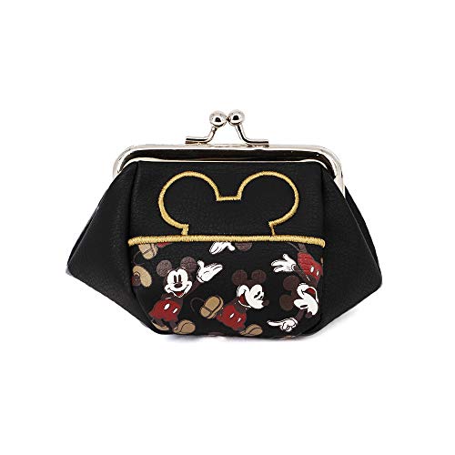 Karactermania Mickey Mouse True-Monedero Bombón Monedero, 10 cm, Negro