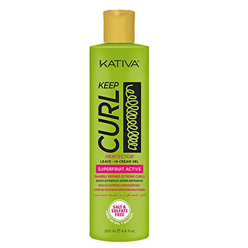 KATIVA Rizos Perfectos Leave-in (kt00370), Pistacho, Kiwi, 200 Mililitros