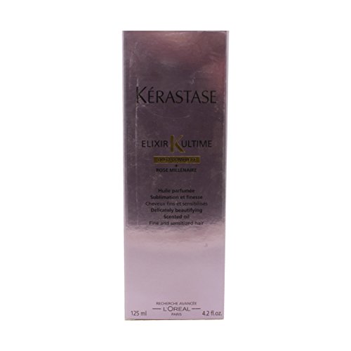 Kérastase Elixir Ultime + Millenium Rose, Aceite para Cabello Fino y Sensible, 125 ml