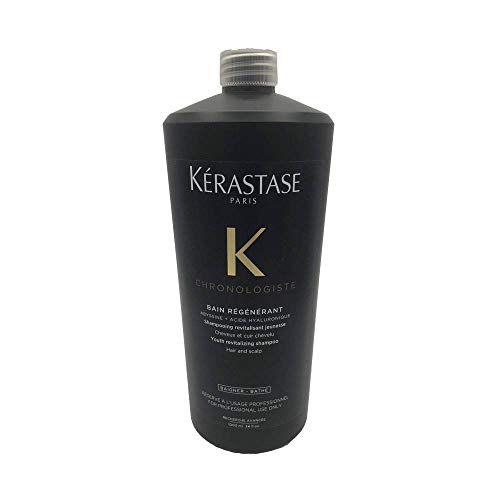 Kerastase Ml CHRONOLOGISTE CHAMPÚ REVITALISANT 1000 ml, Negro, 1 l (Paquete de 1)