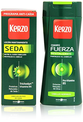 Kerzo - Seda + Fuerza - Locion mantenimiento + Champú - 250 ml + 150 ml