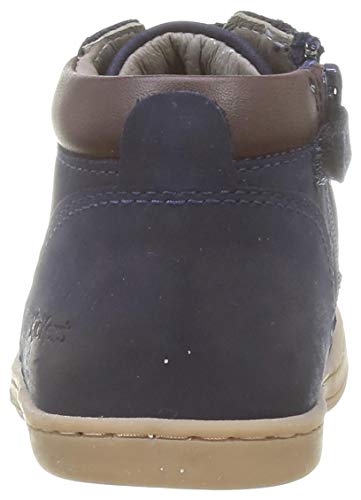 Kickers Bonbon-2, Botas Unisex niños, Azul (Marine Perm 10), 27 EU