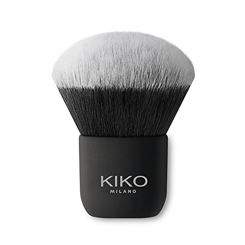 KIKO Milano Face 13 Kabuki Brush | Brocha kabuki para aplicar polvos para el rostro, fibras sintéticas