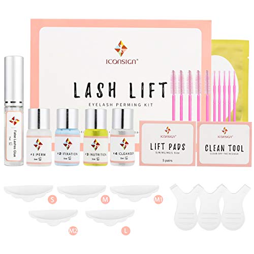 Kit de elevación de pestañas Kit de permanente de pestañas,Lash Lift Kit,Maquillaje De Pestañas,Lifting Pestañas Kit Profesional,Semi-permanente de