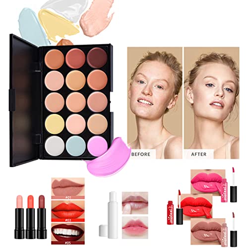 Kits de Maquillaje, Set de Cosméticos Todo en Uno, Set de Regalo de Maquillaje Kit de Inicio Completo con Sombras de Ojos, lápiz Labial, Kit de Cosméticos para Niñas Mujeres#2