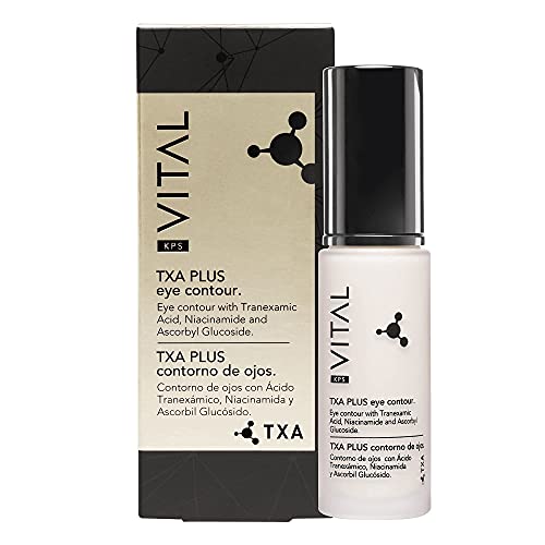 KPS VITAL 【PREMIUM】 TXA PLUS | Crema Contorno de Ojos Antiarrugas Mujer | Corrector Ojeras | Crema Anti Ojeras | Anti Arrugas Mujer | Bolsas Ojos | Parpados Caídos