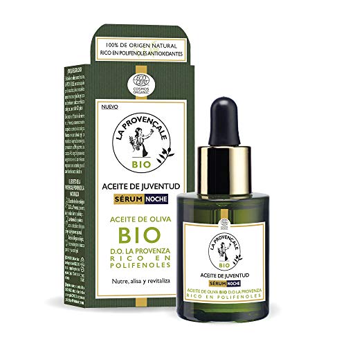 La Provençale Bio Aceite de Juventud Sérum de Noche Antiedad, 30 ml