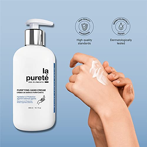 La Pureté Des Éléments – Crema de Manos Purificante y protectora, Eficacia Probada | Crema de Manos Reparadora – Prevención para una piel sana y protegida