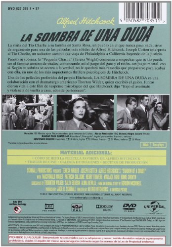 La sombra de una duda [DVD]