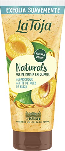 La Toja Naturals Gel de Ducha Exfoliante y Esencia de Vainilla, 200ml