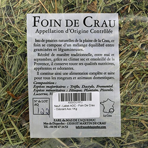 Label AOC – Heno de Crau – Aromático, 1 kg