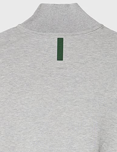 Lacoste SH2702, Sudadera Hombre, Gris (Muraille Chine), S