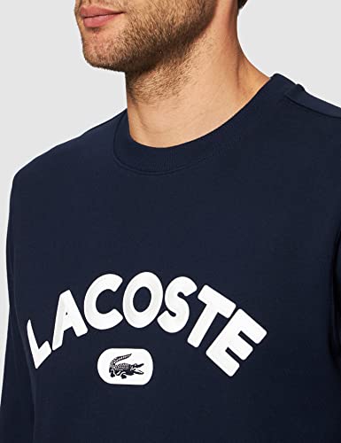 Lacoste SH6873 Sudadera para Hombre, Marino, S