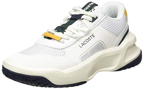 Lacoste Sport Ace Lift Fly 0721 1 SFA, Zapatillas Mujer, Off Wht/Nvy, 37.5 EU