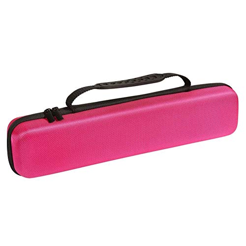 Lankater Estuche De Viaje Difícil para Plancha De Pelo Ghd Styler Oro V Classic (Accesorios No, Rojo Color De Rosa)