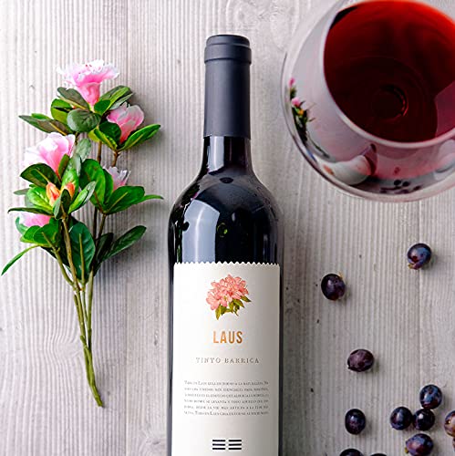 LAUS - Estuche de Vino 3 Botellas de Vinos Tintos - Tinto Barrica, Tinto Crianza y Tinto Reserva - Denominación de Origen Somontano - 3 Botellas de 75 cl - Selectas Variedades