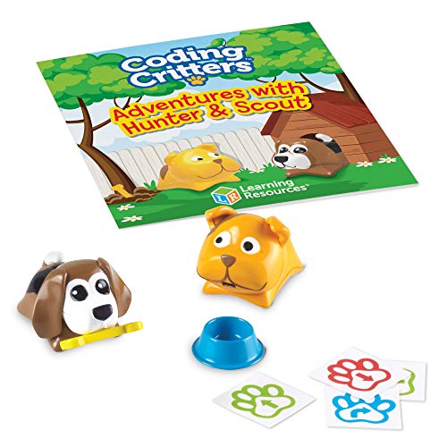 Learning Resources- Pareja de Mascotas aventureras de Coding Critters Hunter y Scout (LER3090)