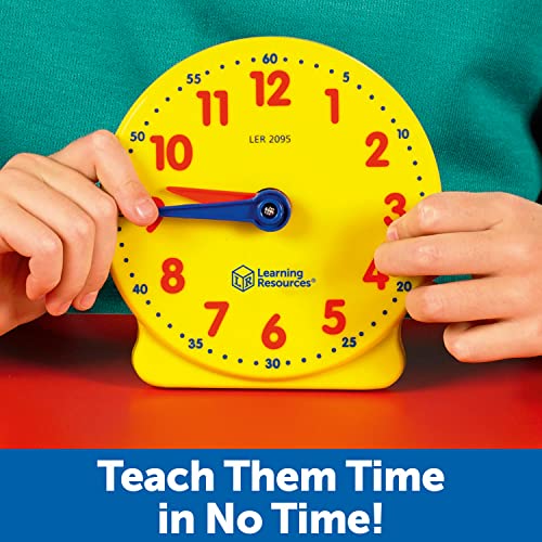 Learning Resources- Reloj para los Alumnos Big Time Student Learning Clock, Color (LER2095) , color/modelo surtido